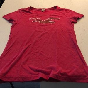 Women’s size (L) fitted Hollister t-shirt